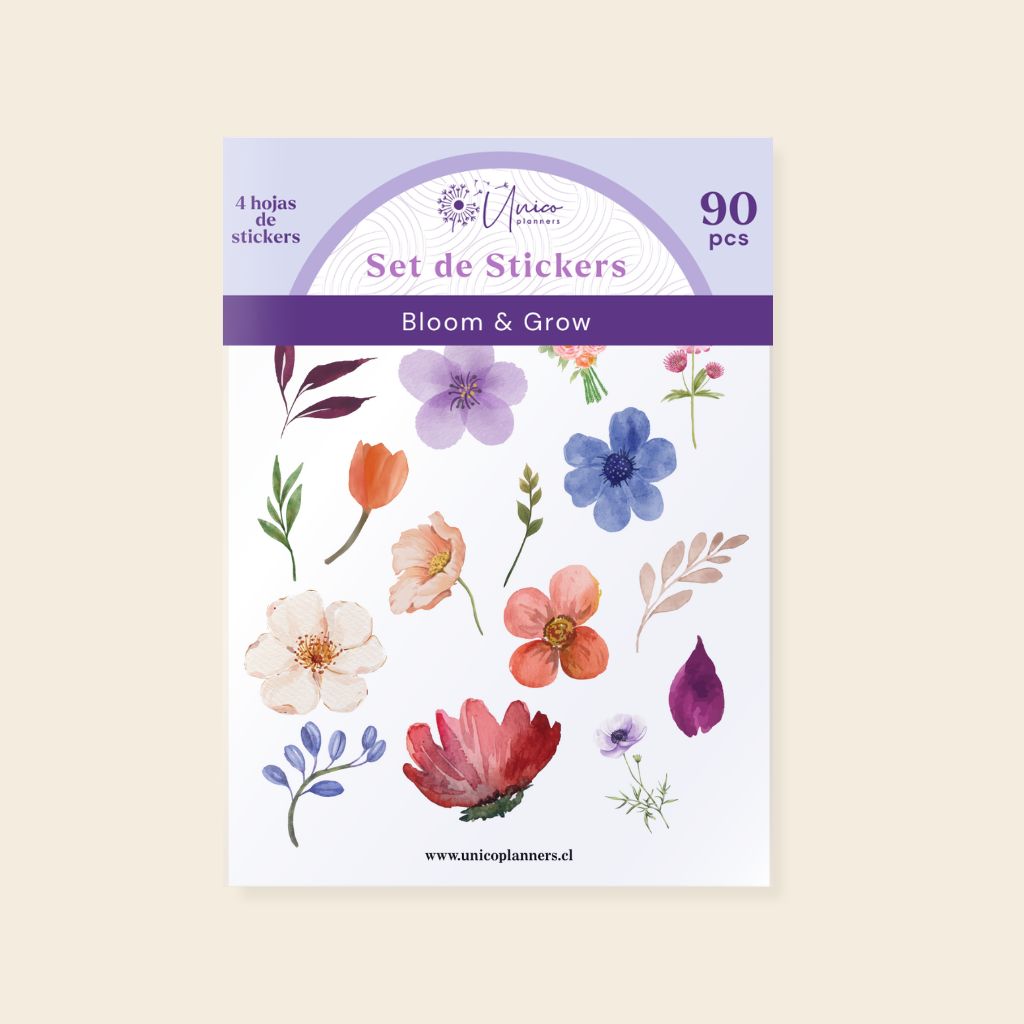 Set de Stickers | Bloom & Grow