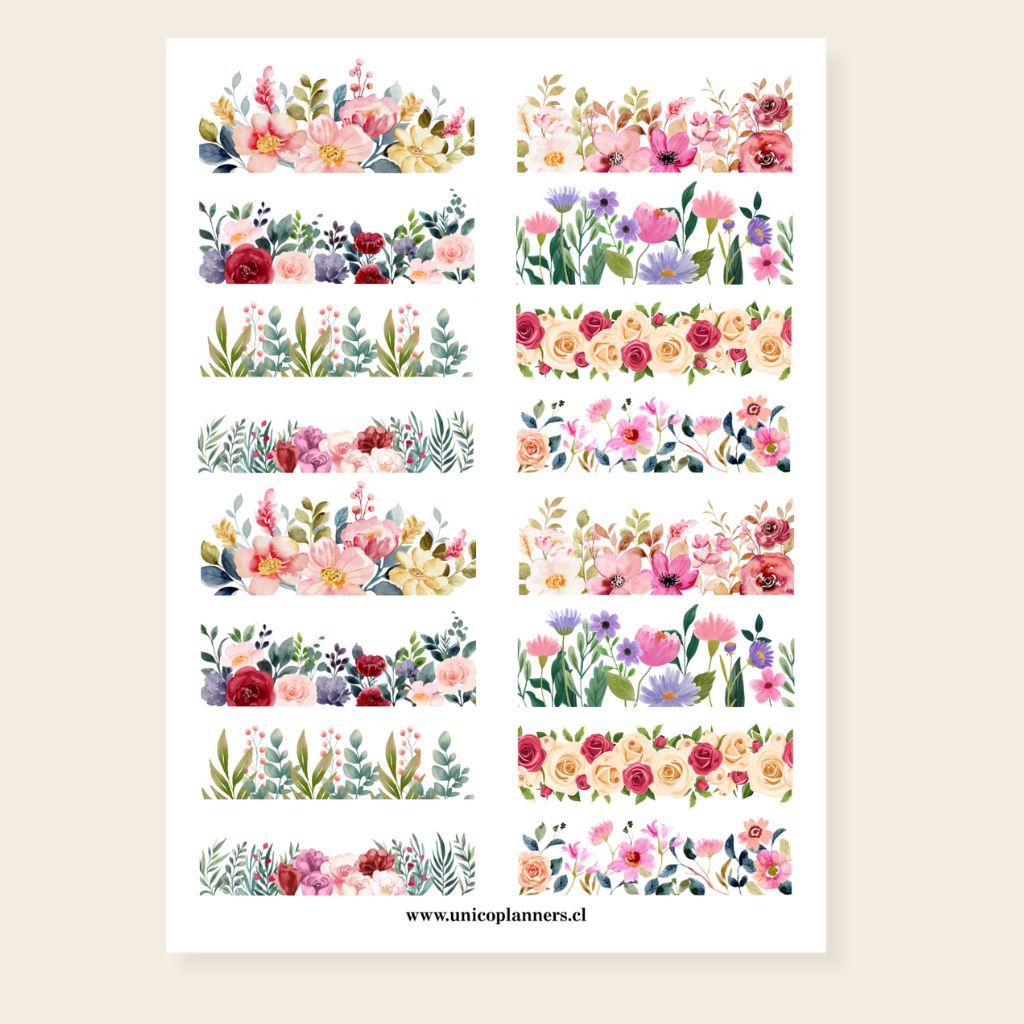 Set de Stickers | Radiant Garden