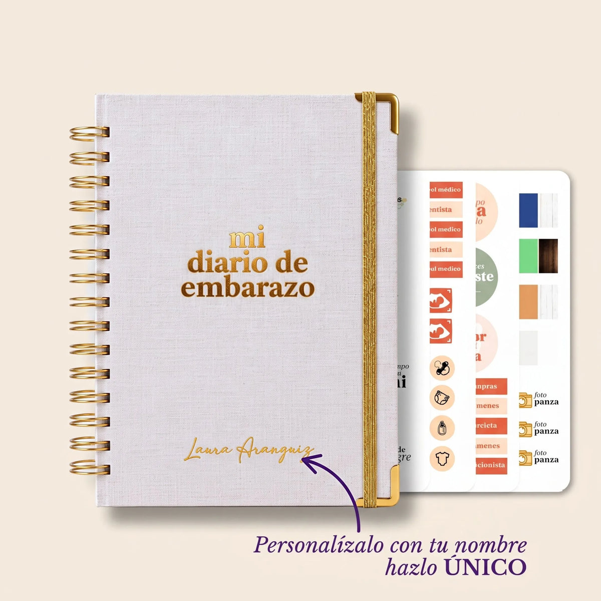 Diario Único Mi Embarazo | Fabric