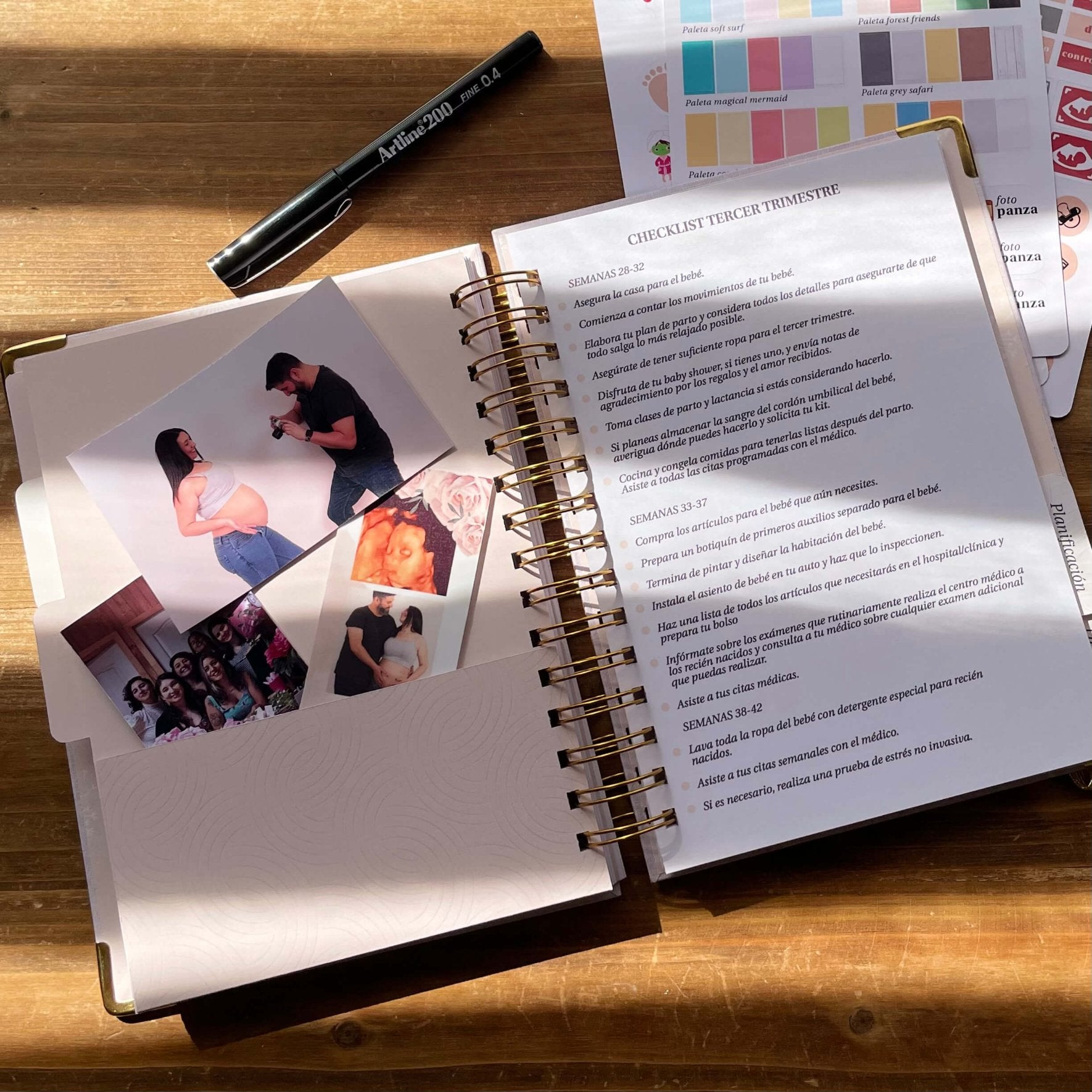 Diario Único Mi Embarazo - Fabric