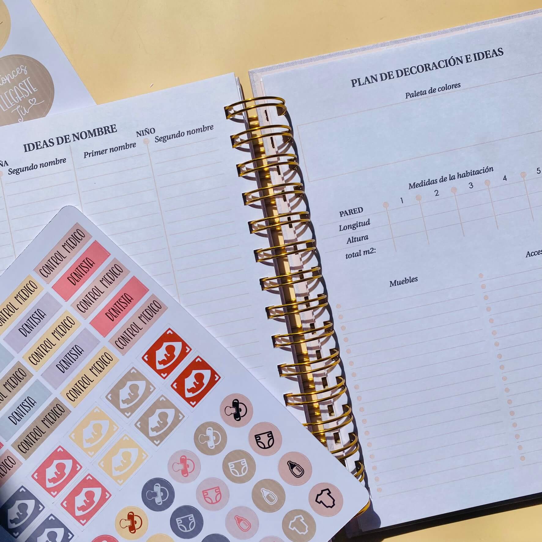 Diario Único Mi Embarazo - Fabric