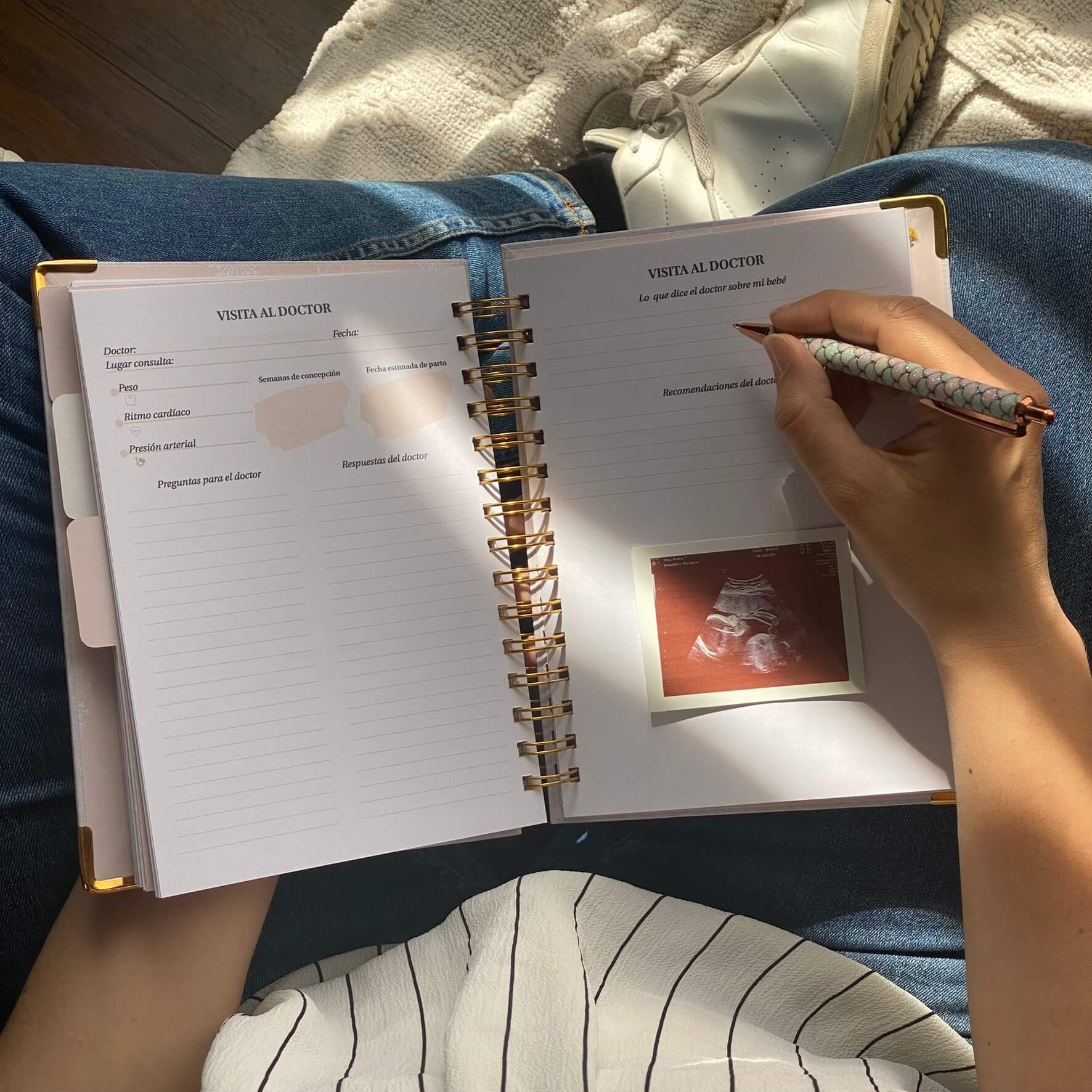 Diario Único Mi Embarazo - Fabric