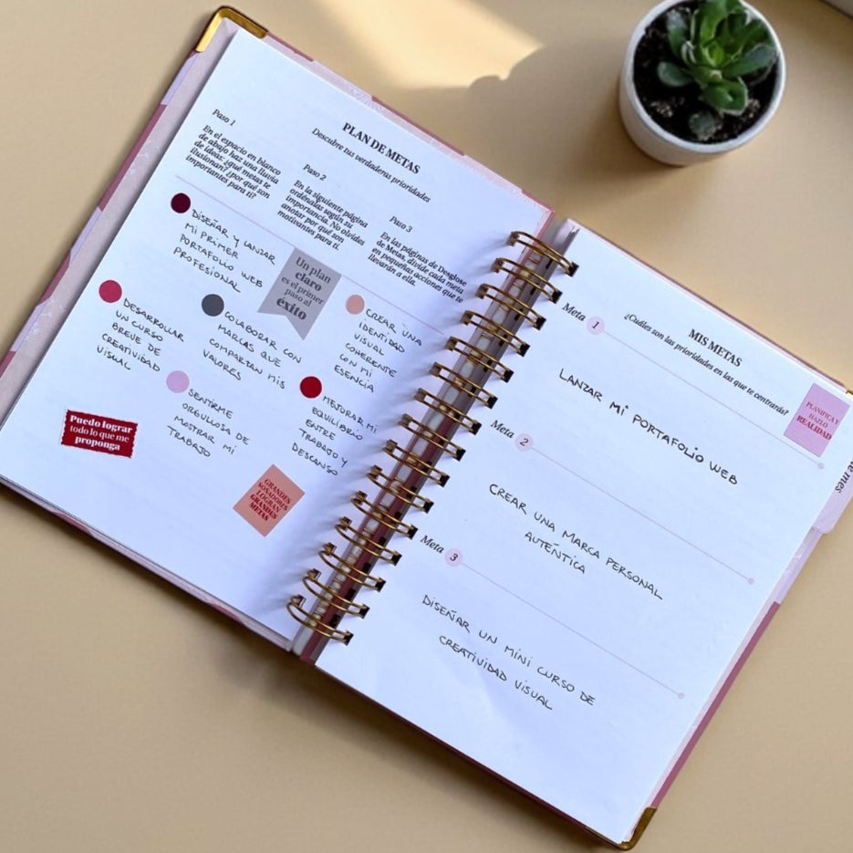 Planner de Productividad Mis Metas | Pensy
