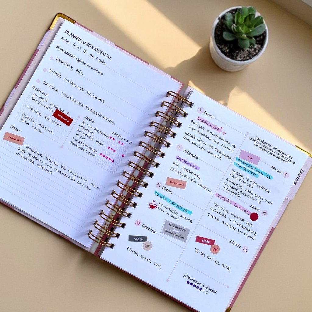 Planner de Productividad Mis Metas | Pensy