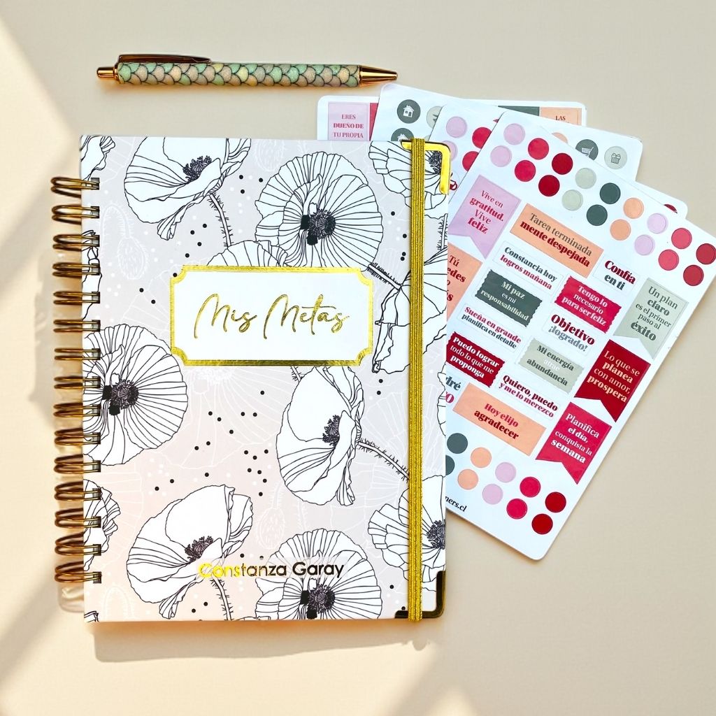 Planner de Productividad Mis Metas | Poppy