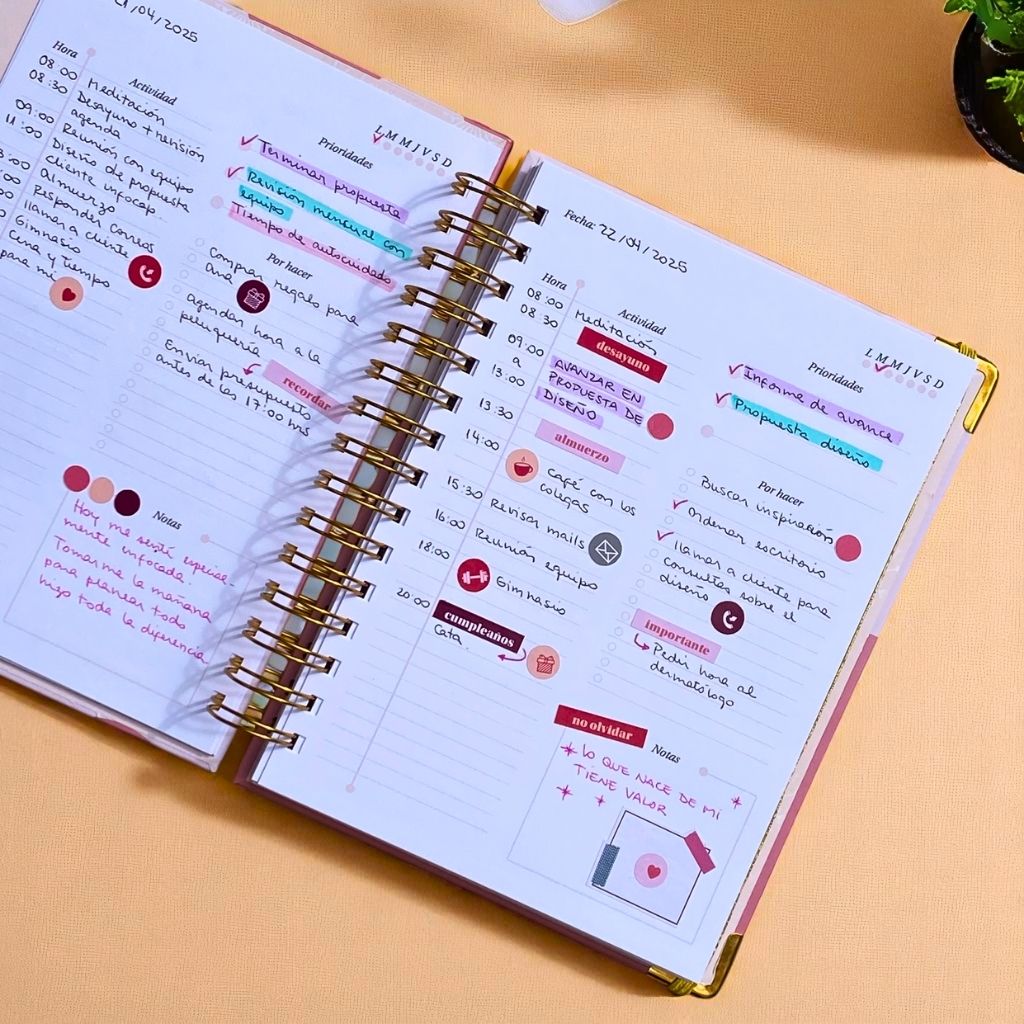 Planner Diario Mis Planes | Dots