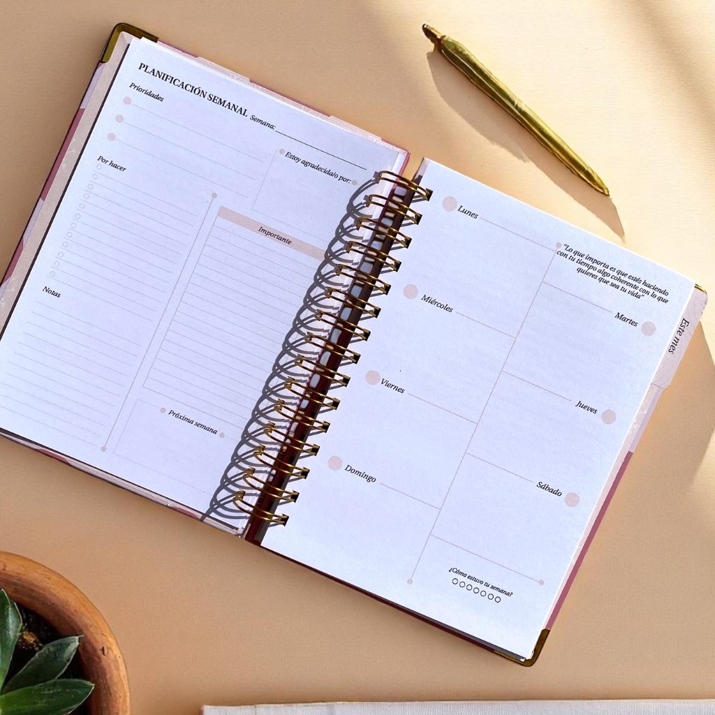 Planner Semanal Mis Semanas 2025 - 2026 | Leaf