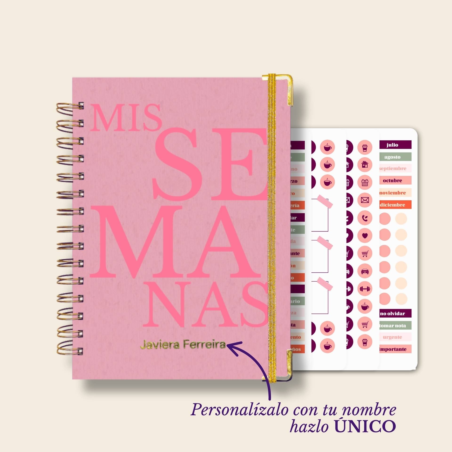 Planner Semanal Mis Semanas 2025 - 2026 | Magazine