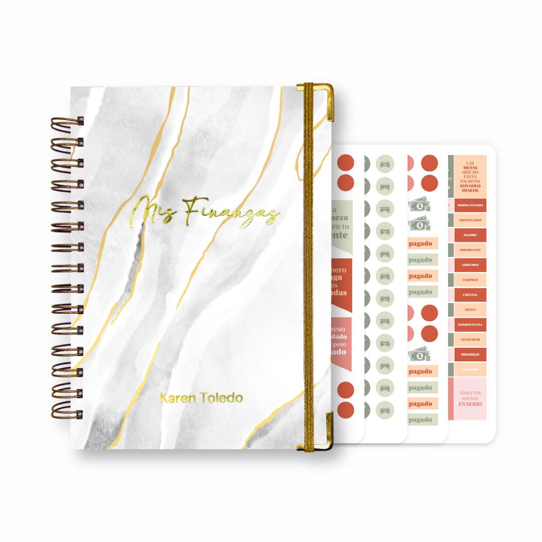 Planner de Finanzas 2025 - Marble