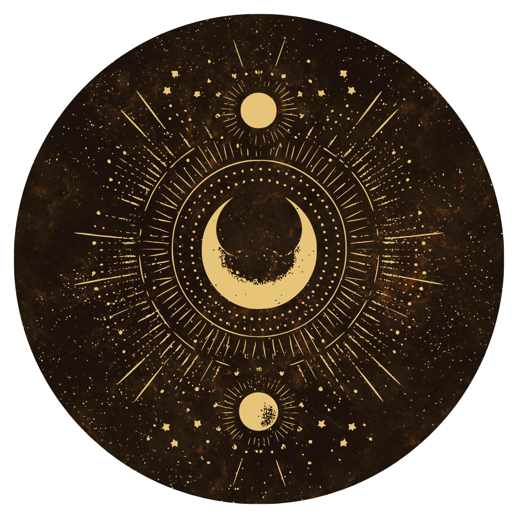 Set de Stickers | Golden Moons