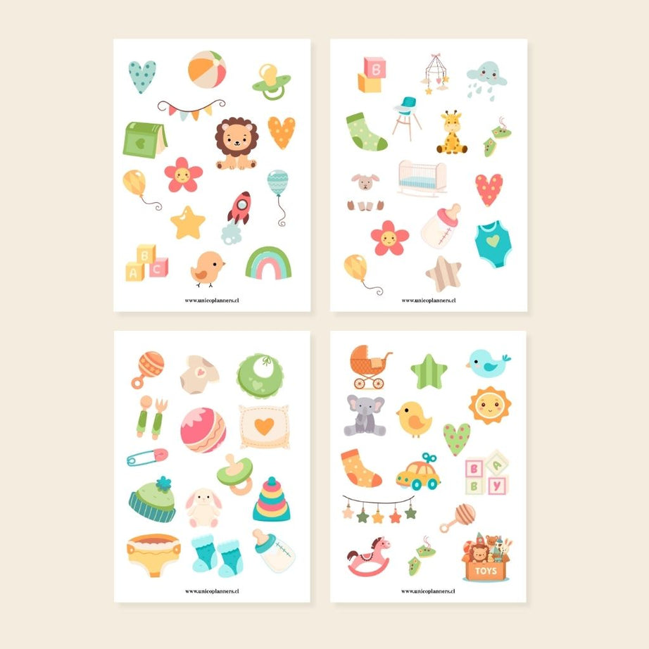 Set de Stickers | Tiny Memories