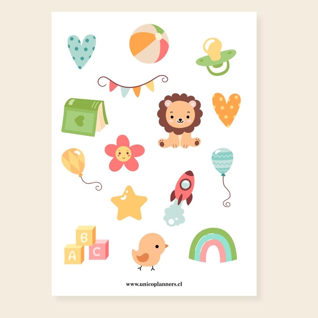 Set de Stickers | Tiny Memories