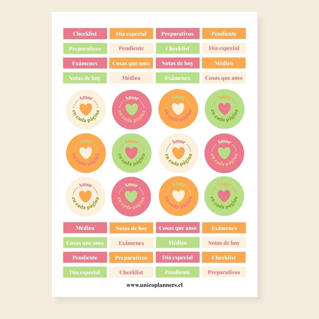 Set de Stickers | Tiny Memories Embarazo