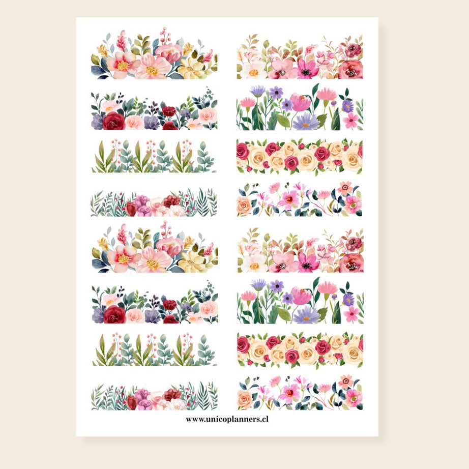 Set de Stickers | Radiant Garden