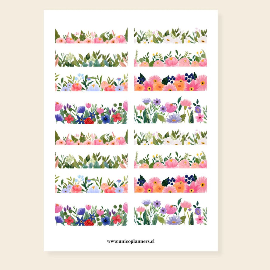 Set de Stickers | Radiant Garden