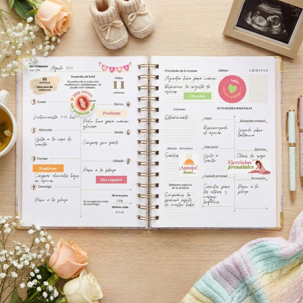 Set de Stickers | Tiny Memories Embarazo