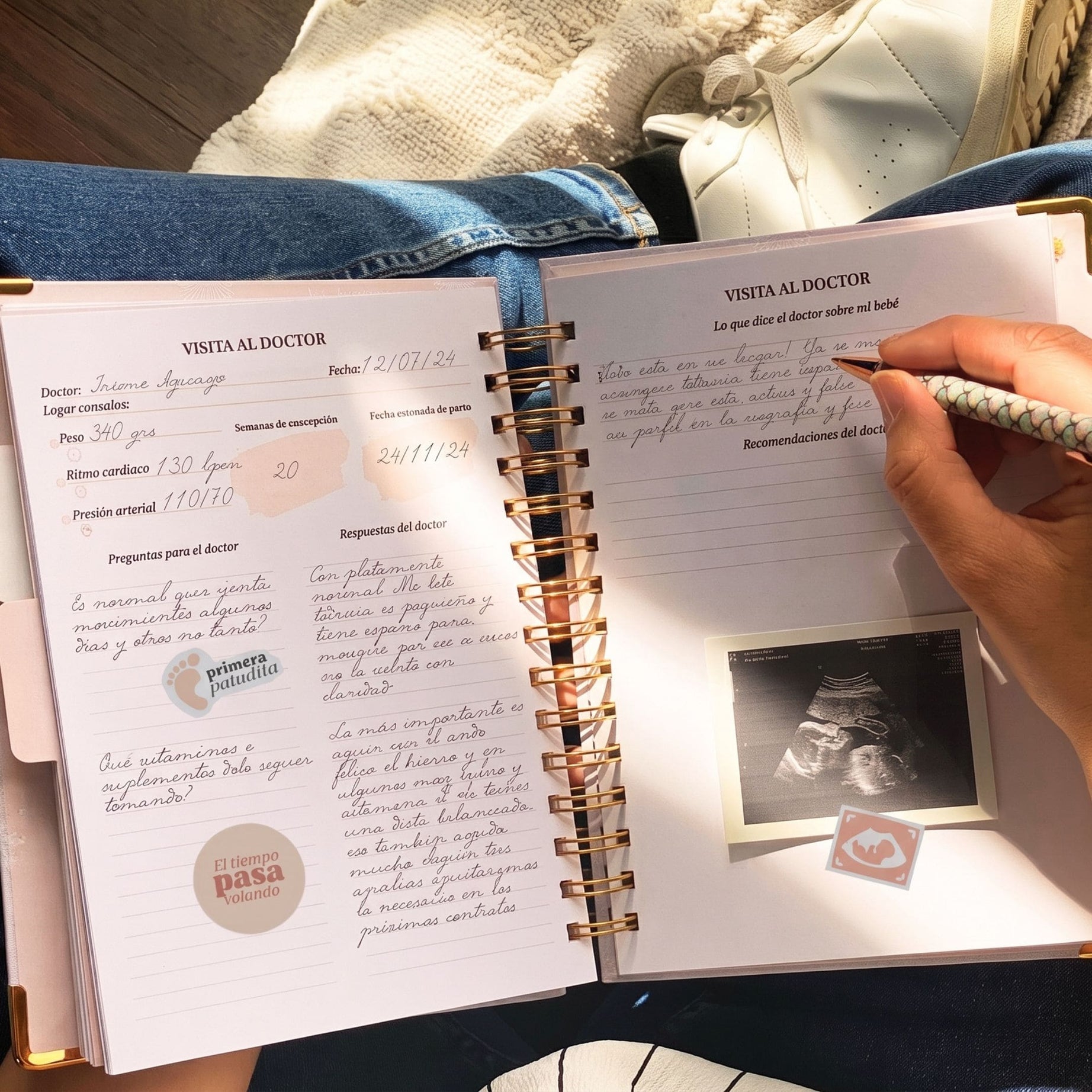 Diario Único Mi Embarazo | Fabric