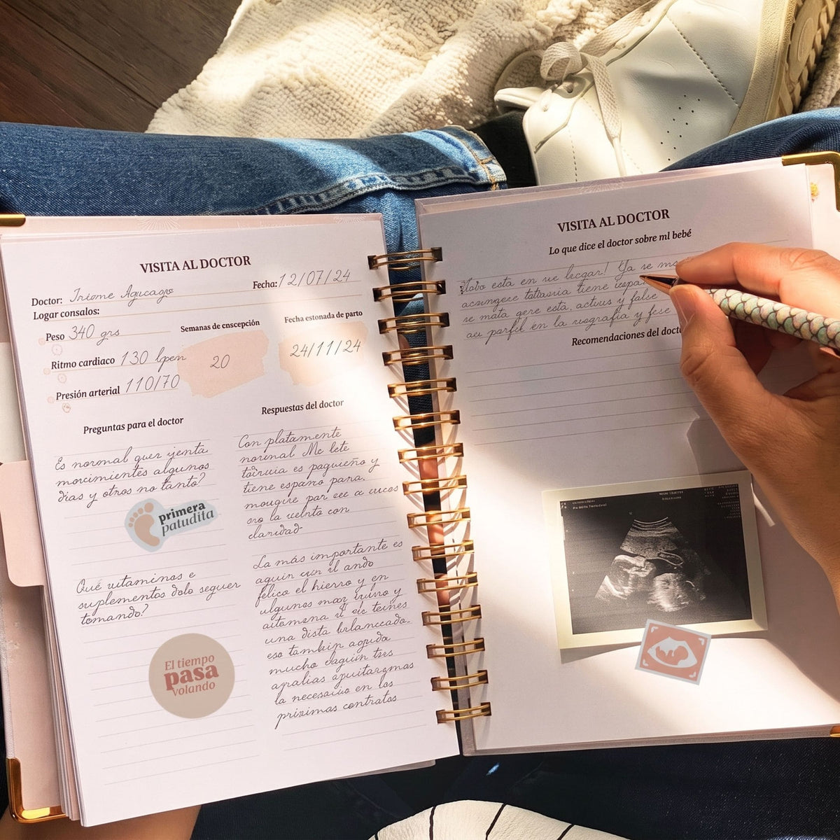 Diario Único Mi Embarazo | Fabric