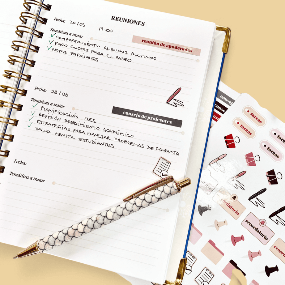 Planner Docente 2025 - Pensar