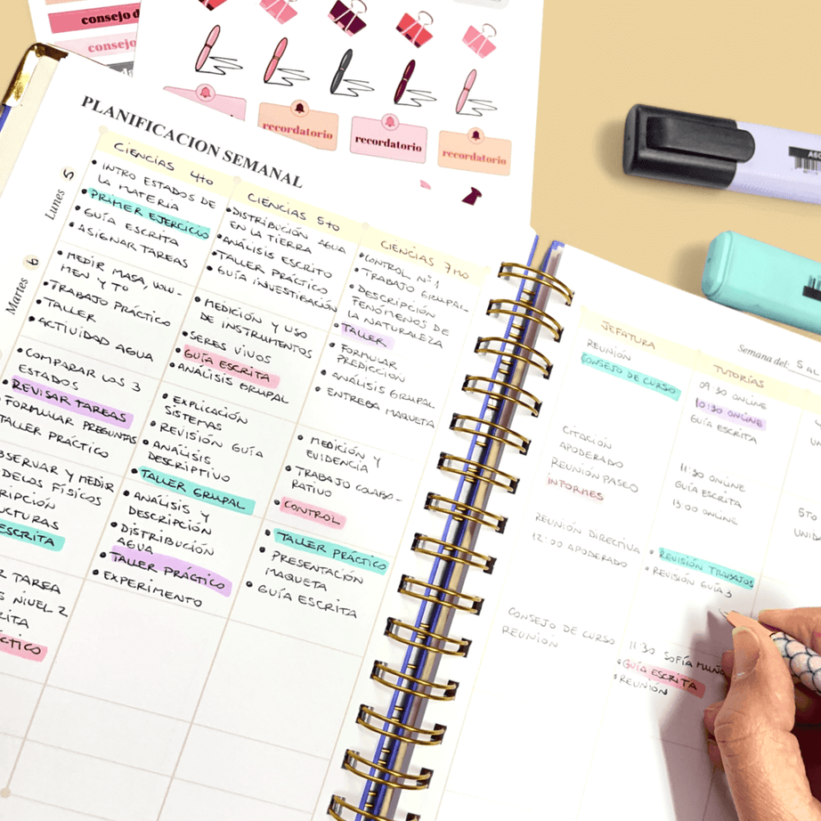 Planner Docente 2025 - Pensar