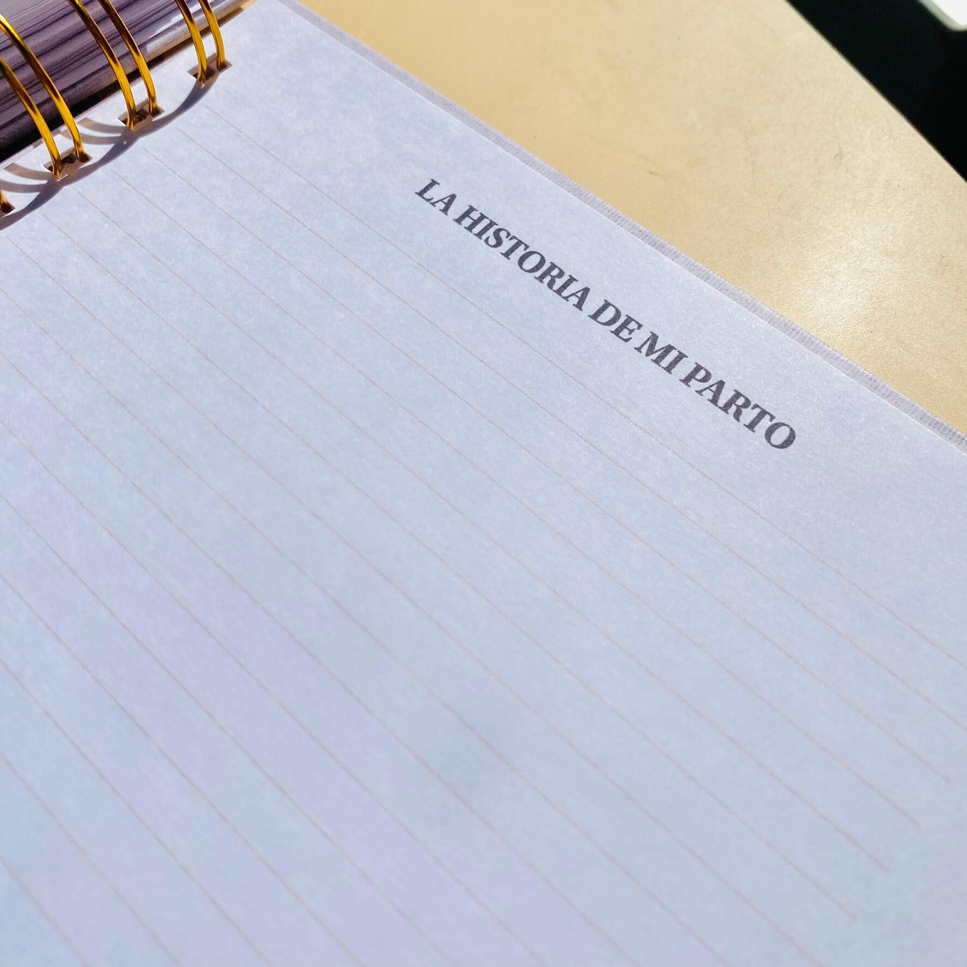 Diario Único Mi Embarazo - Fabric