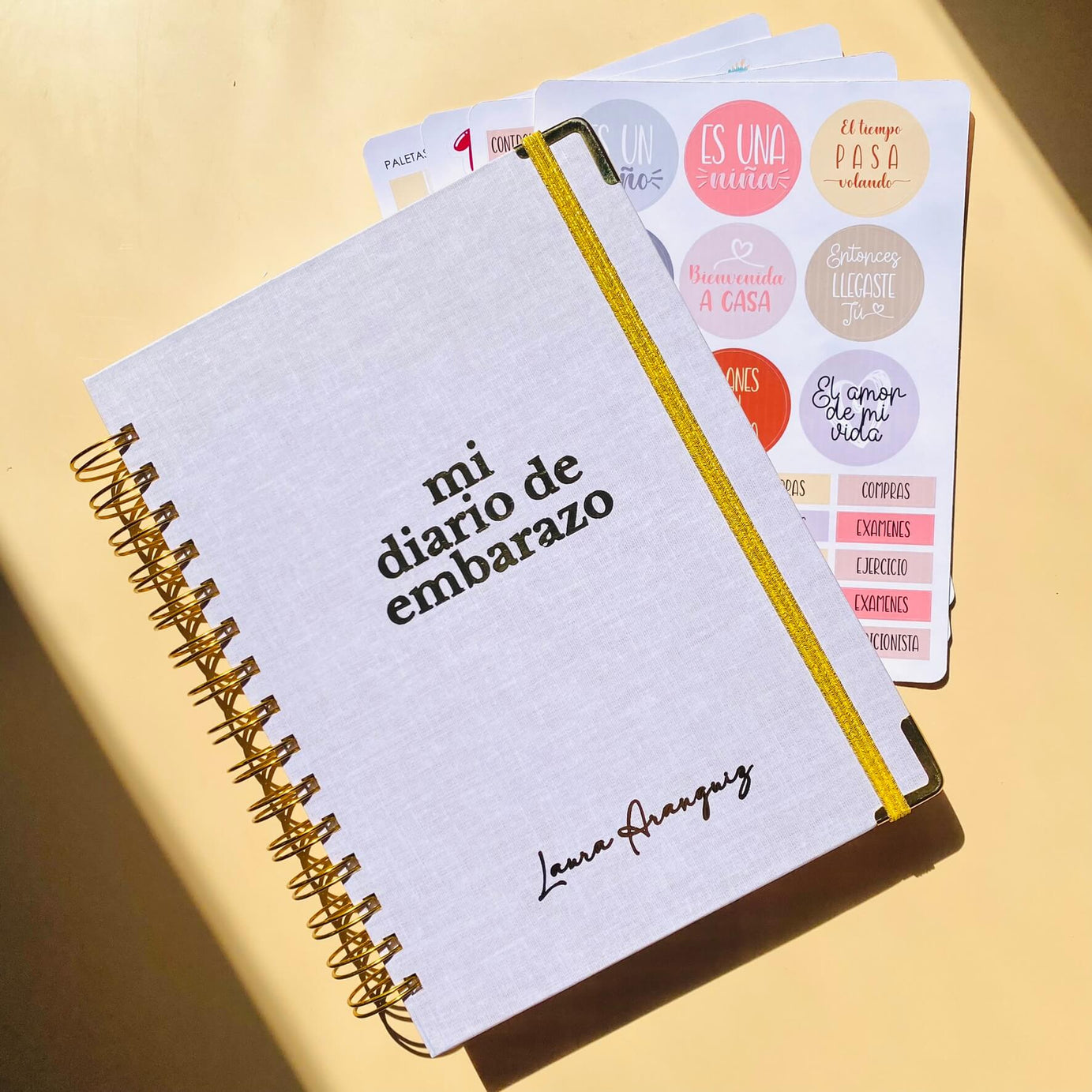 Diario Único Mi Embarazo - Fabric