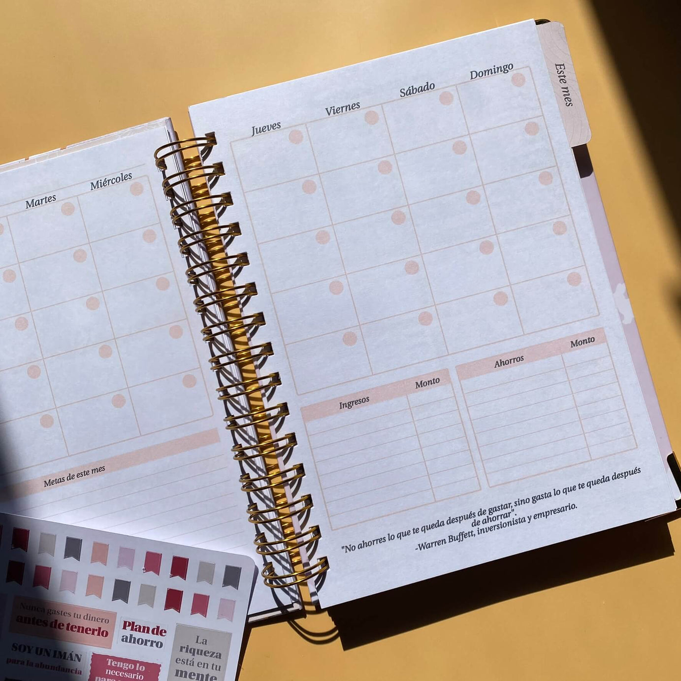 Planner de Finanzas 2025 - Colorblock