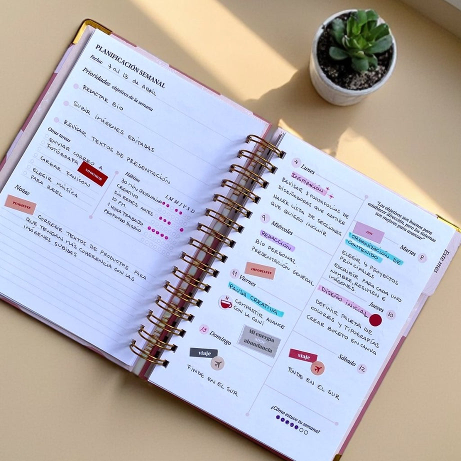 Planner de Productividad Mis Metas | Pensy