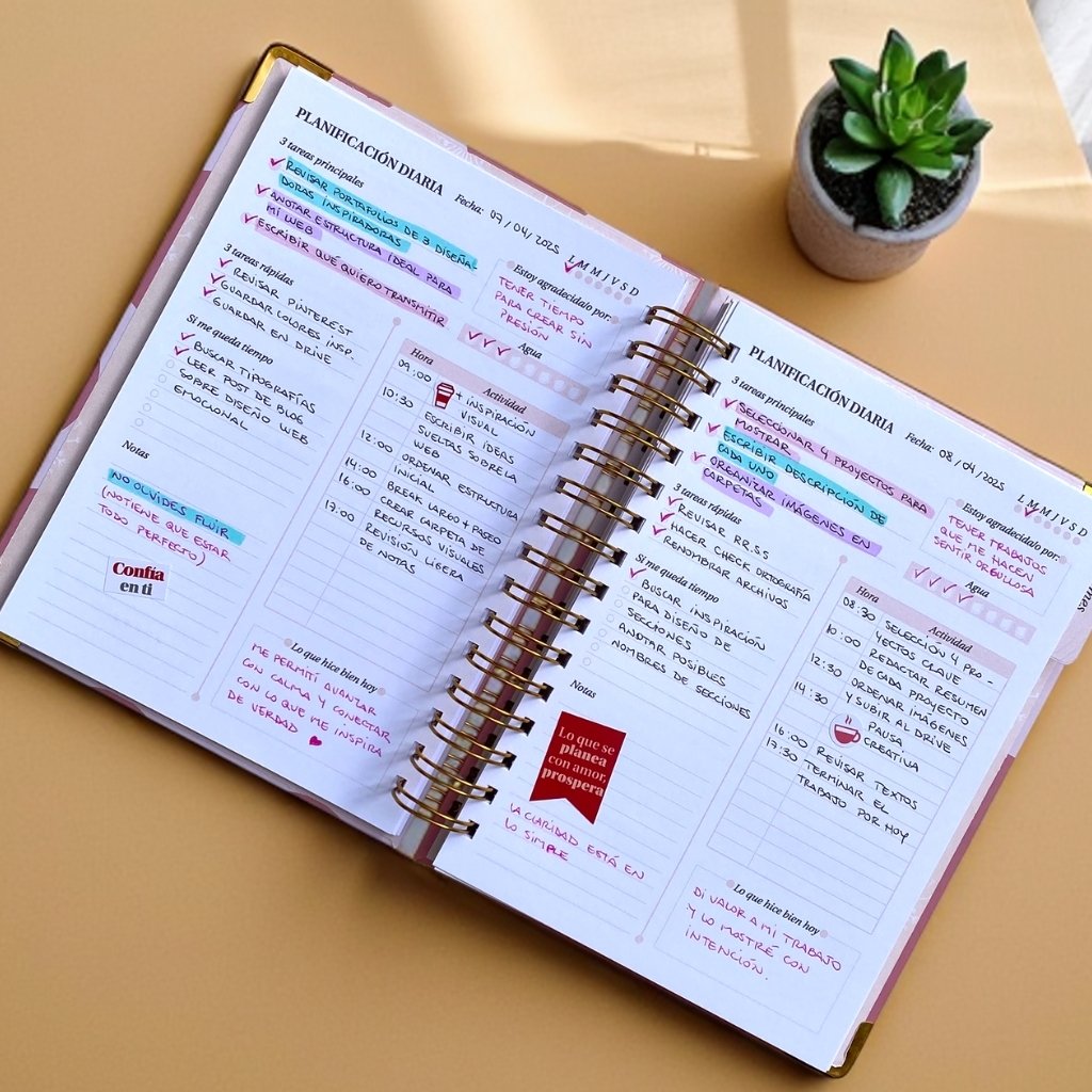 Planner de Productividad Mis Metas | Pensy