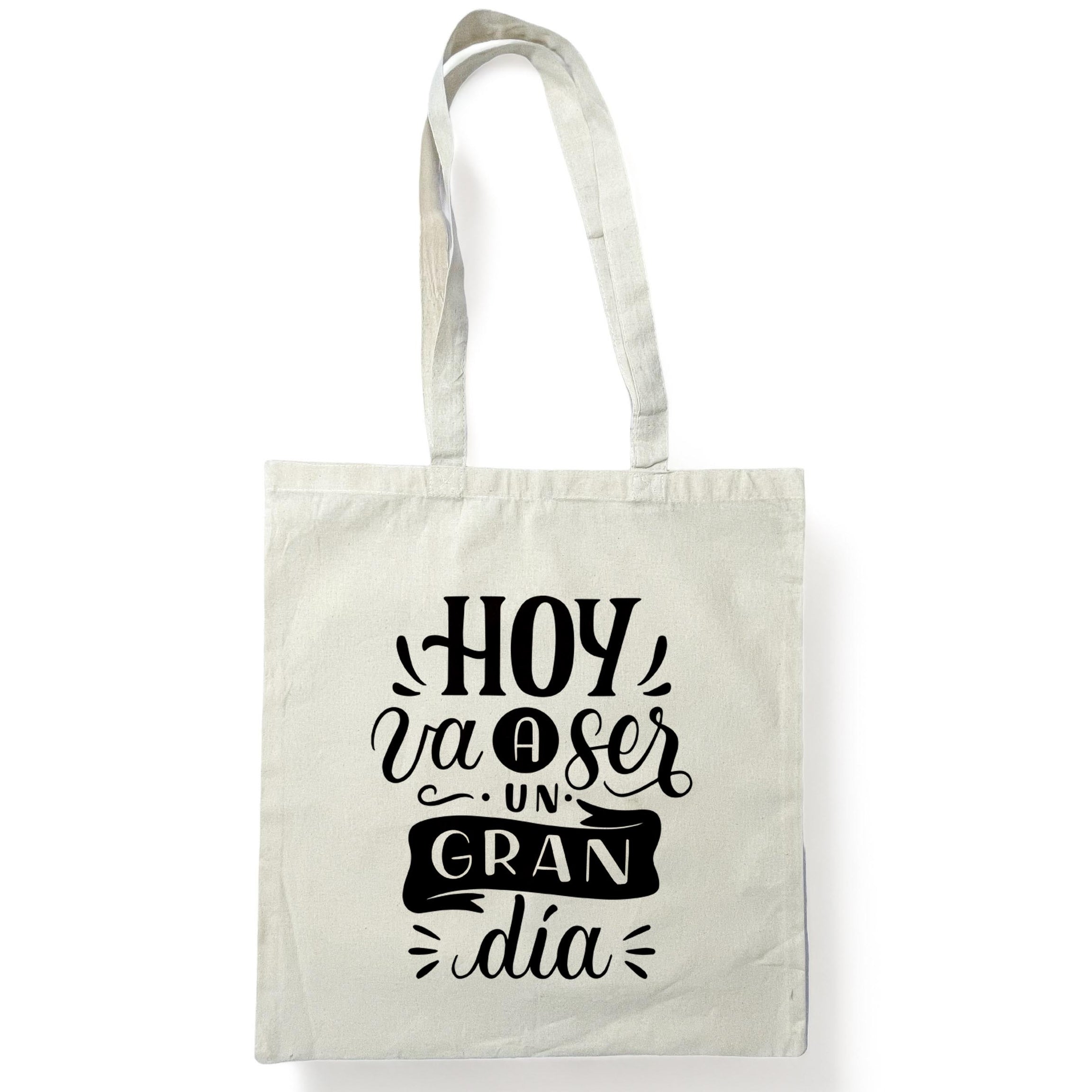 Tote Bag Algodón Motívate 42x38 cm