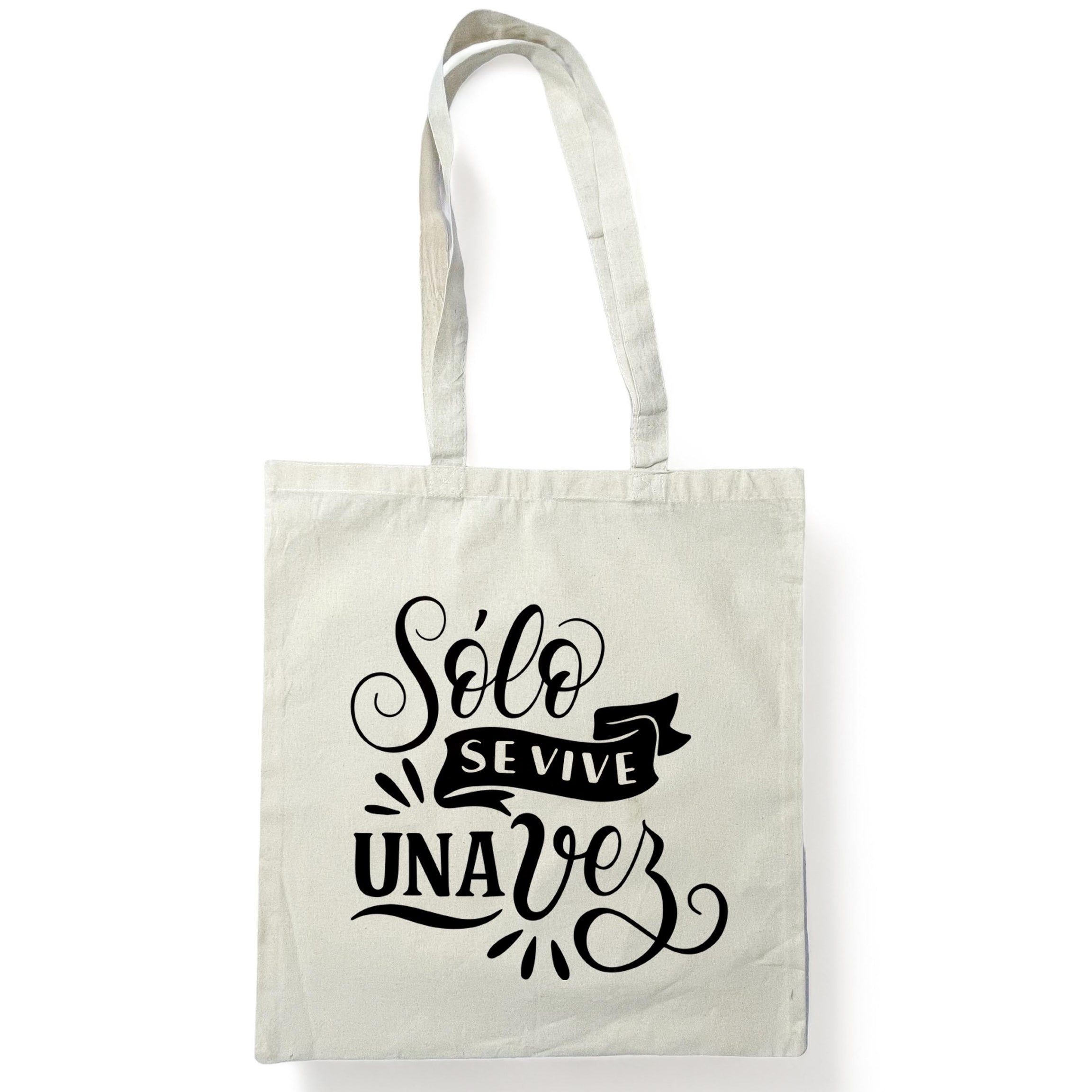 Tote Bag Algodón Motívate 42x38 cm