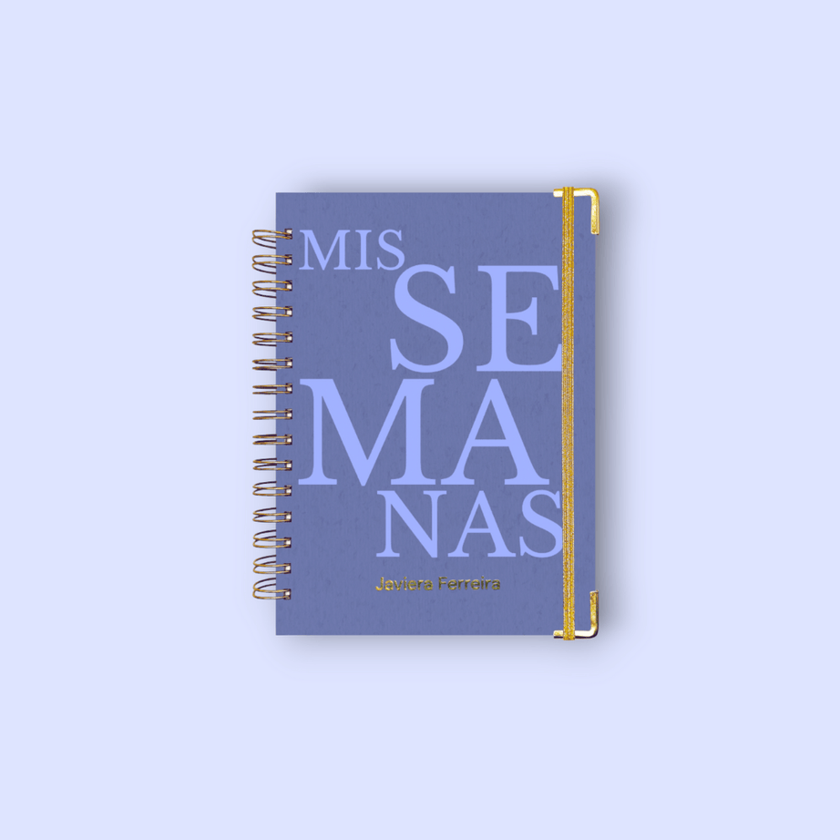 Planner Semanal Mis Semanas 2025 - 2026 | Magazine