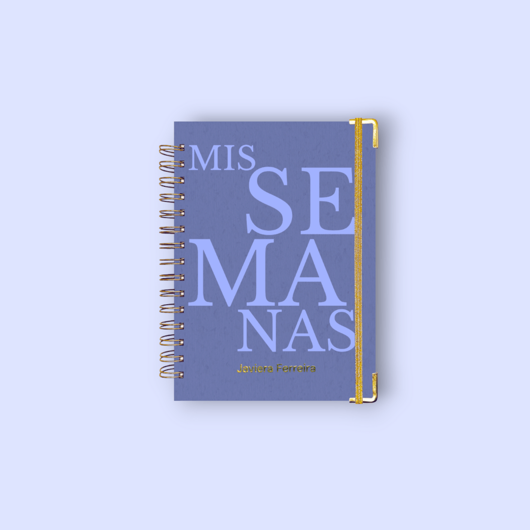 Planner Semanal Mis Semanas 2025 - 2026 | Magazine