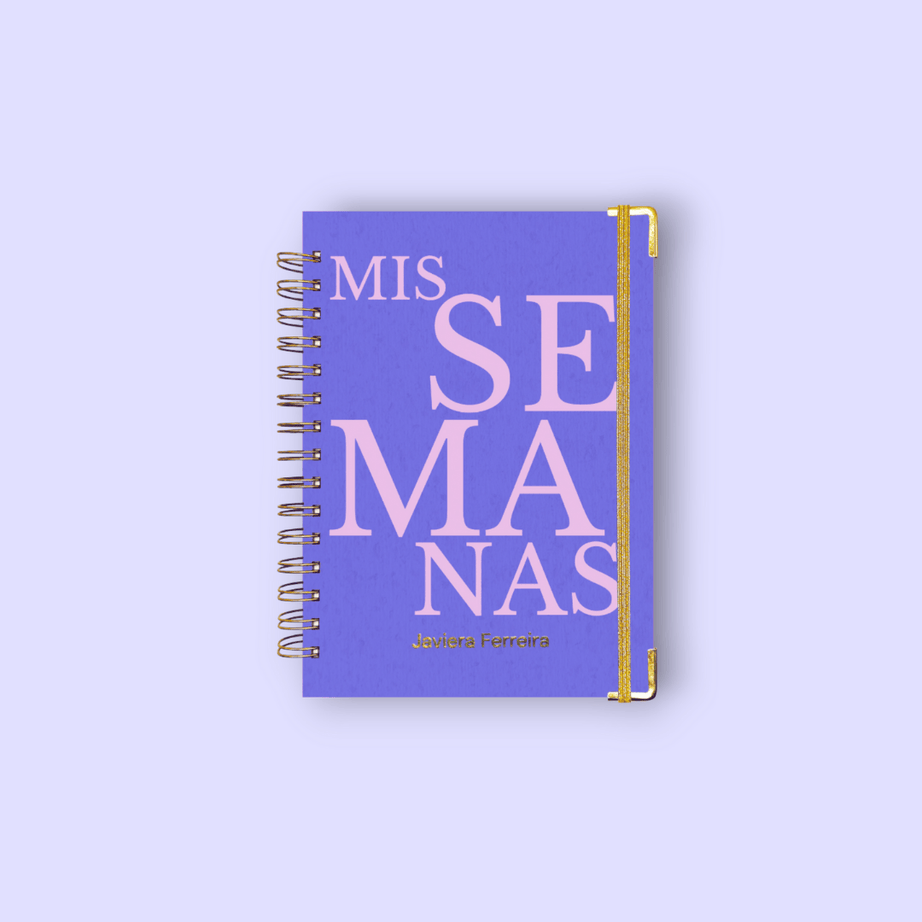 Planner Semanal Mis Semanas 2025 - 2026 | Magazine